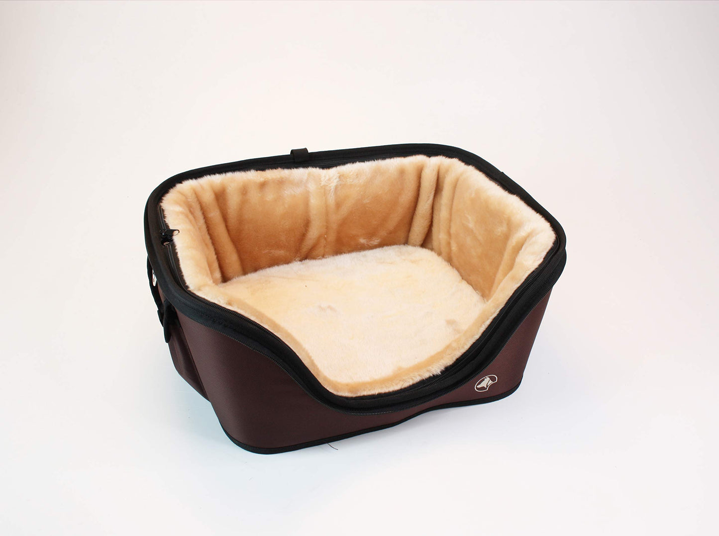 Croci Fast & Easy 2 In 1 - Transportín Para Gatos Y Perros Pequeños 49X40X35 Cm (Max 15 Kg) - Bolsa Transportín Para Perros, Gatos O Conejos Con Correa Para El Hombro, Mochila Para Mascotas (Talla M)